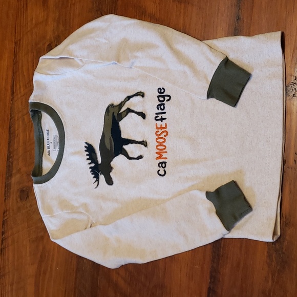 Camooseflage Kids Appliqué Pajama Set - Picture 3 of 7